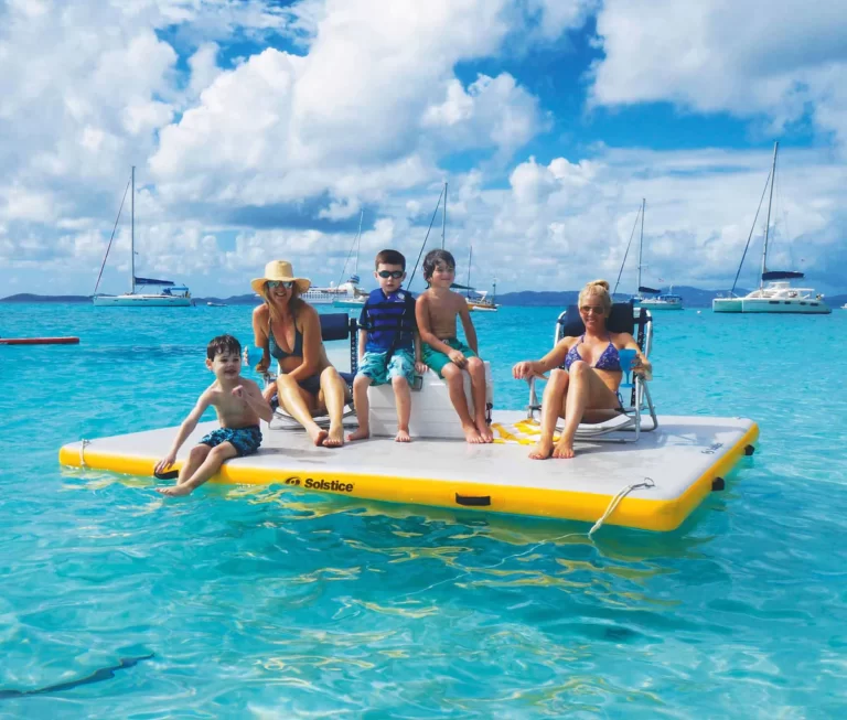 Solstice Inflatable Floating Dock